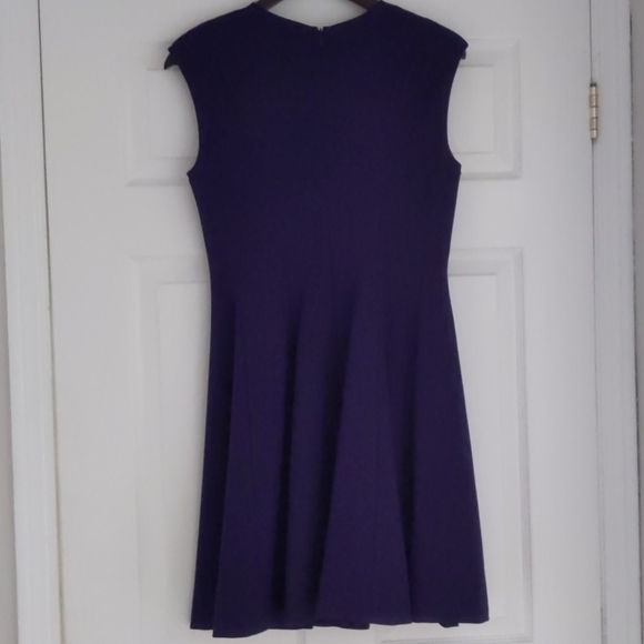 NWT Rebecca Taylor Caley Dress in Aubergine - Picture 2 of 13